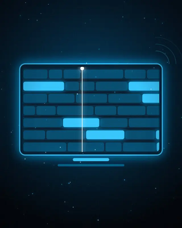 Illustration : grille de programme TV